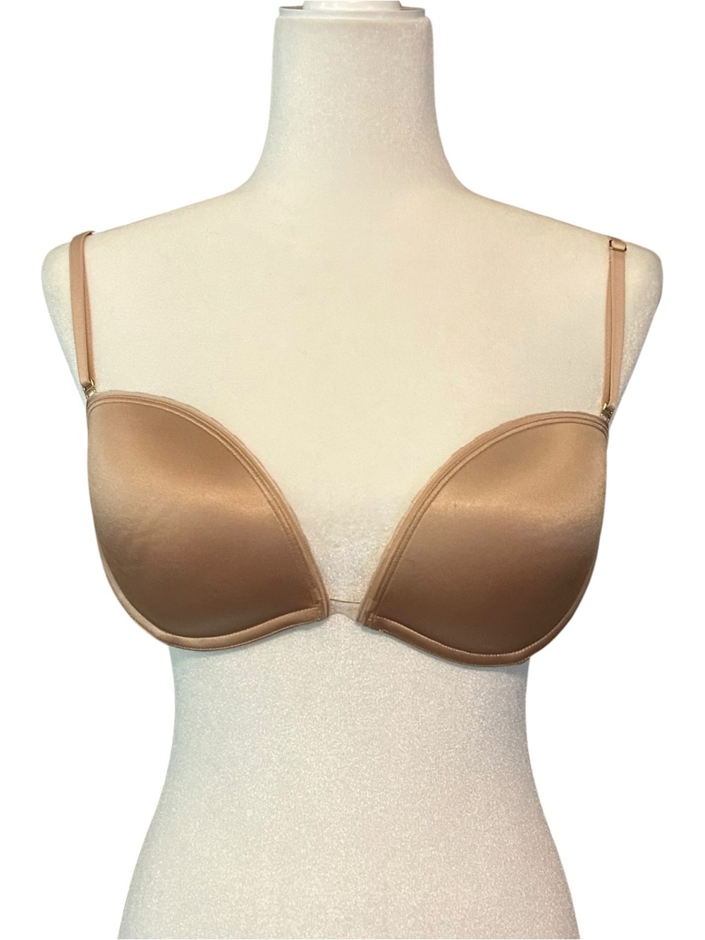 Victoria’s Secret Very Sexy Strapless Convertible Strap Bra SZ 36D in Sand